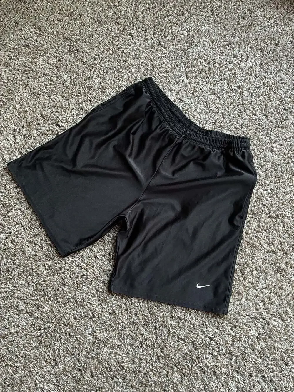 Vintage Nike Durasheen Shiny Basketball Shorts with Drawstring